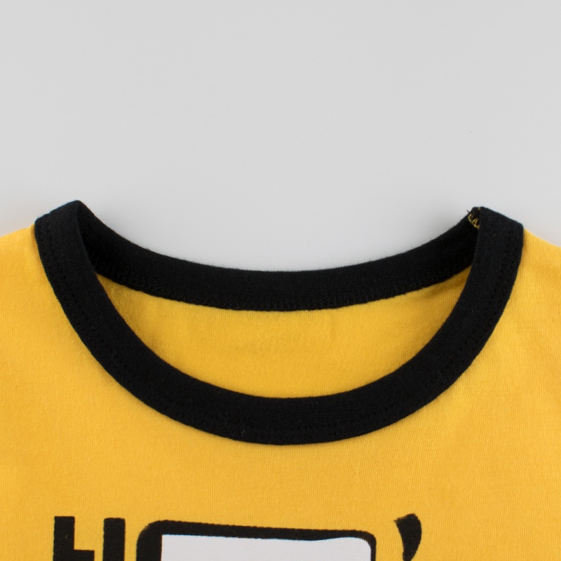 Áo thun bé trai TrueKids, áo phông họa tiết cá mập chất cotton 100%