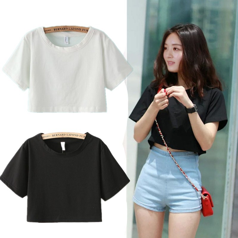 {Order} Áo croptop kiểu basic