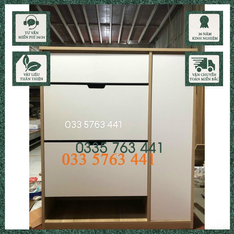 Tủ giày thông minh có hộc để dép tiện lợi gỗ MDF phủ melamine nhập khẩu tủ giầy - tủ giày thông minh - tủ giầt thôngminh