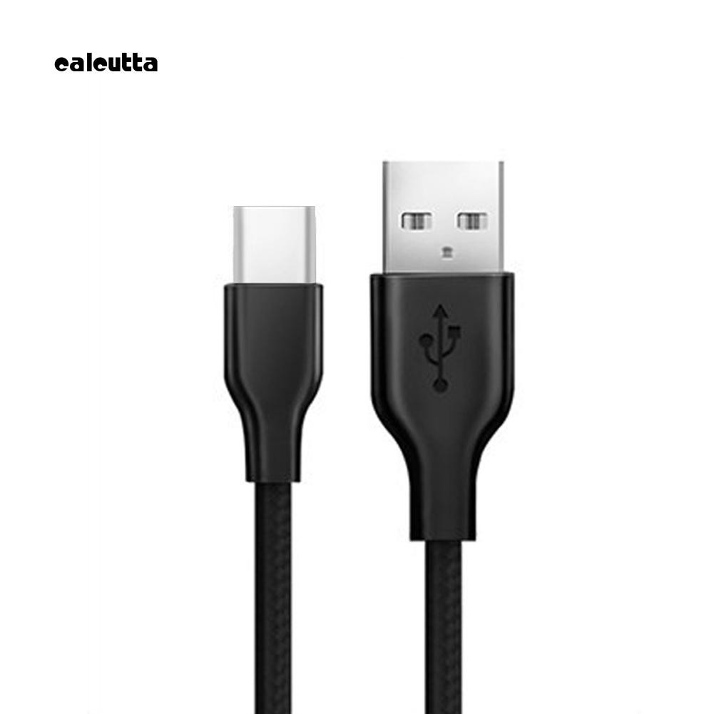 CAL_Micro USB/Type C Nylon Braided Fast Charging Data Sync Cable 1m for Cellphone
