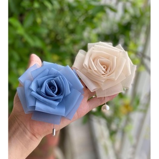 Hoa cài áo - Tag cài áo thủ công nhiều màu Sunny MS04