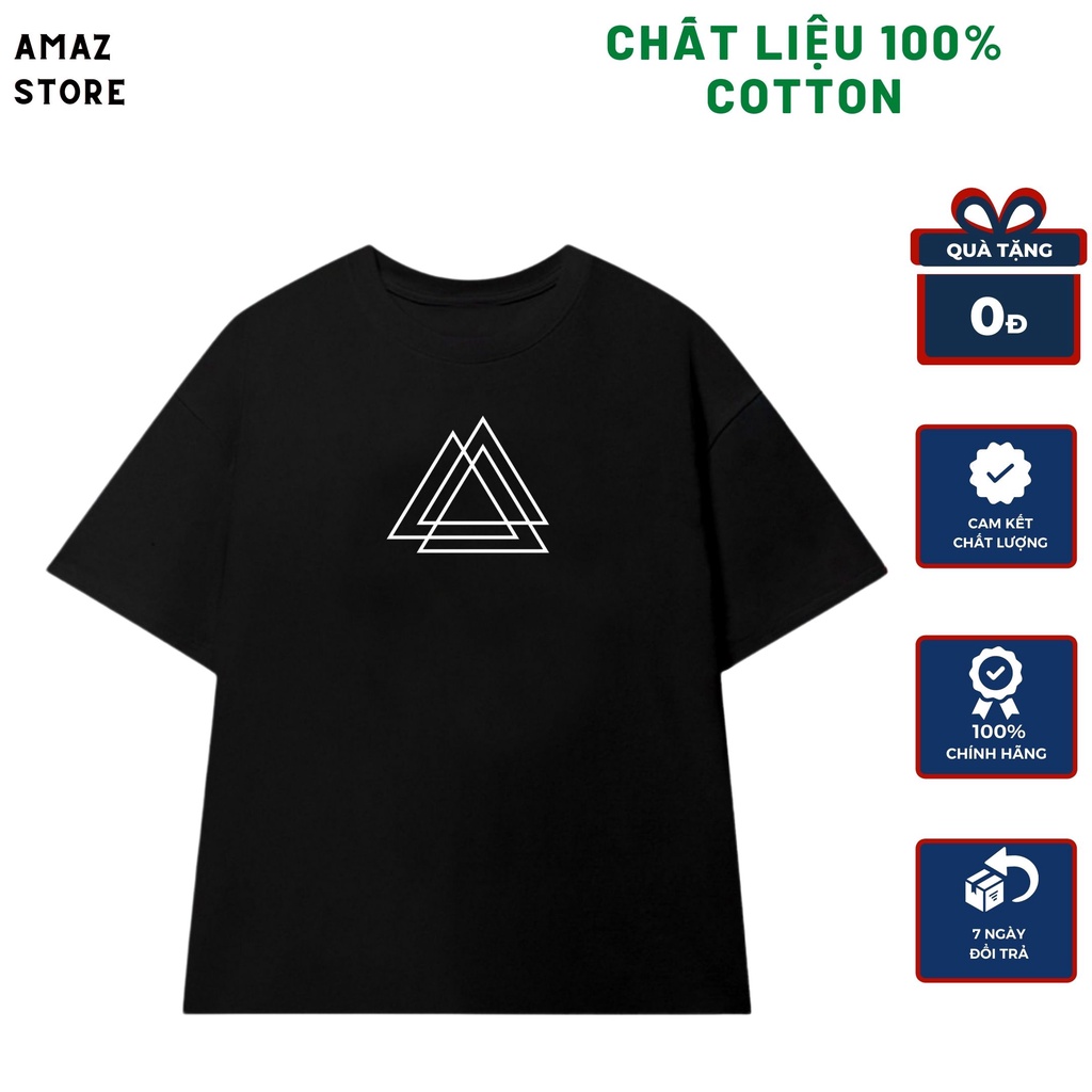 Áo Phông nam cotton 100 mịn mát , Áo thun tay lỡ nam cổ tròn PK04