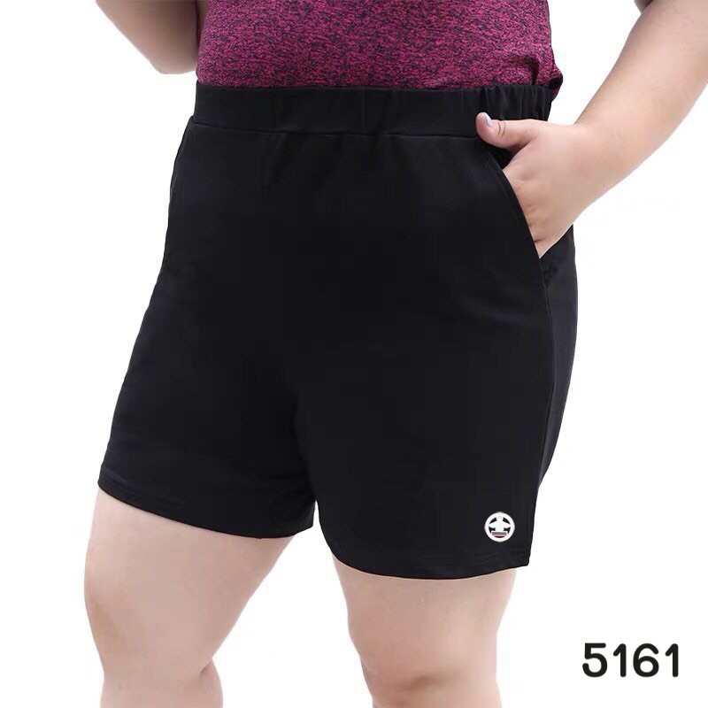 5161 Quần short BIG SIZE lưng thun ONG 2 Sọc - QS.42