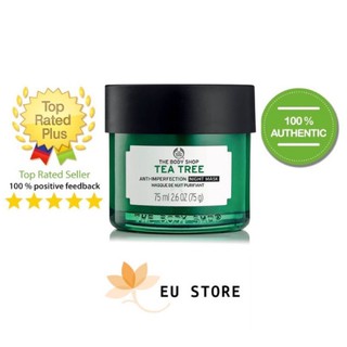 Mặt Nạ Ngủ da mụn Tea Tree Anti-Imperfection Night Mask The Body Shop 75ml