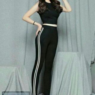 Sale khủng quần legging kẻ sọc dày dặn