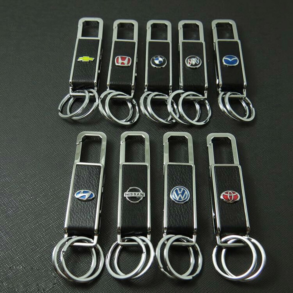 Móc chìa khóa logo xe hơi Toyota, Nissan, Ford, Mazda, Kia, Lexus, Audi,...