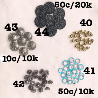 NÚT ÁO CÁC LOẠI - PHỤ LIỆU MAY MẶC / HANDMADE