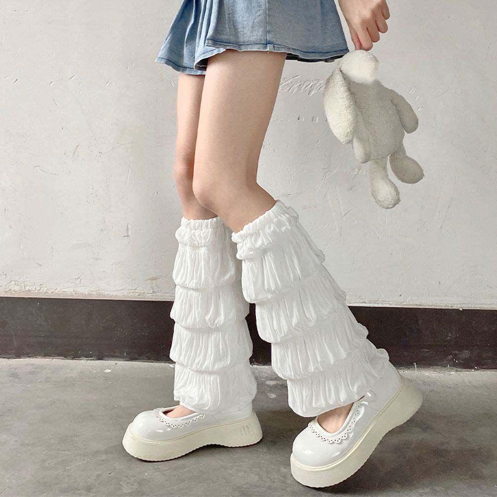 Vớ Dài Ống Rộng Giữ Ấm Thời Trang Lolita Đáng Yêu Mùa Hè Cho Nữ VANES1