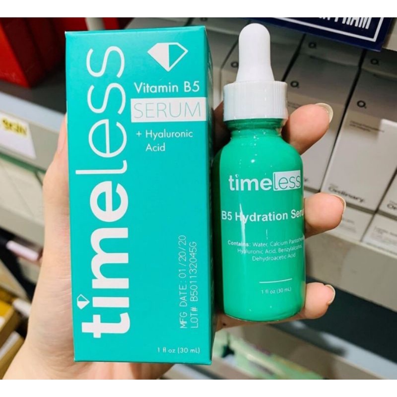 Serum Dưỡng Ẩm Se Khít Lỗ Chân Lông Timeless Vitamin B5