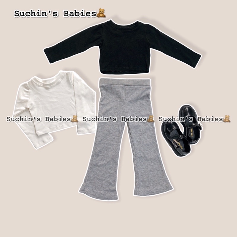 Áo croptop cho bé gái Suchin AKID0063