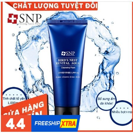 Sữa Rửa Mặt Tinh Chất Tổ Yến SNP