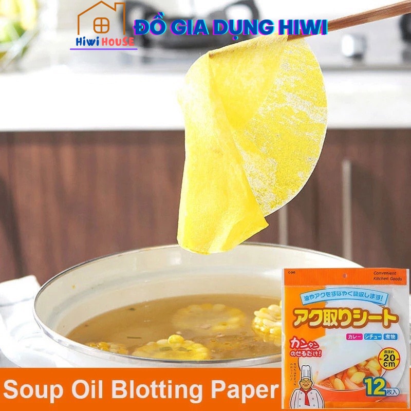 Giấy Hút Dầu Mỡ Thức Ăn, Giấy Thấm Dầu Thực Phẩm