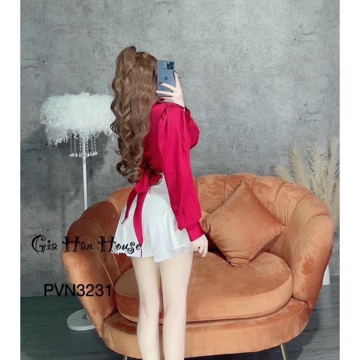 Sơ mi tơ lụa hot cột lưng siêu gọn 55-90kg phối với gì cũng đẹp | BigBuy360 - bigbuy360.vn