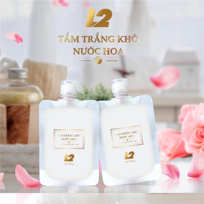 1 Túi Tắm Trắng Khô Nước Hoa L2