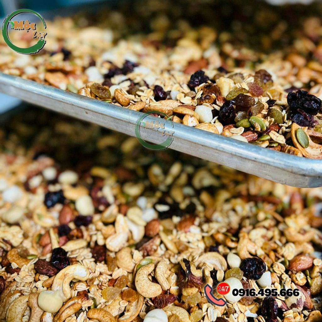 Granola Siêu Hạt Ăn Kiêng Ngũ Cốc Giảm Cân Dinh Dưỡng eat clean,gym, yoga 500G