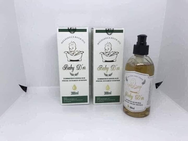 Sữa tắm dầu tràm BABY D'OR cho bé