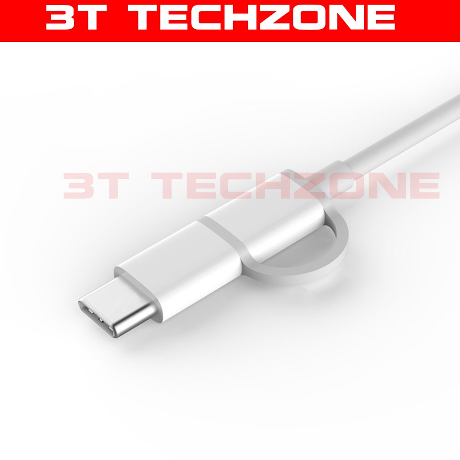 Cáp Sạc Nhanh 2 Trong 1 USB Type-C / Micro USB Xiaomi - ZMI AL501 dài 1M