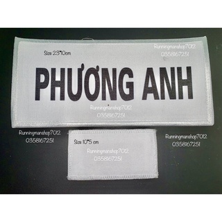 Bảng tên running man (in theo yêu cầu)