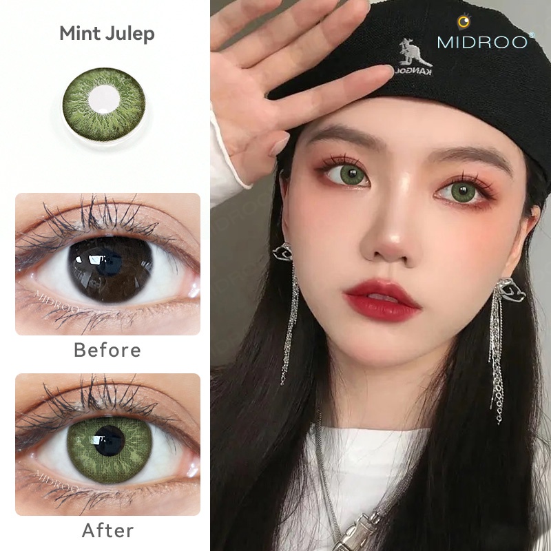 Kính áp tròng Midroo cocktail 14.2mm mềm mại thoải mái
