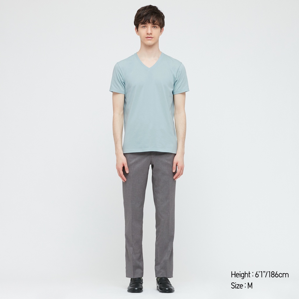 Áo thun UNIQLO Nam/Nữ cổ V ❤️