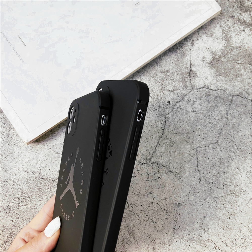 Ốp Điện Thoại TPU Mềm In Logo Converse Jordan Cho iPhone 13 pro Max iPhone 12pro Max SE2 11 pro Max X XS XR XSMAX 7 8 Plus