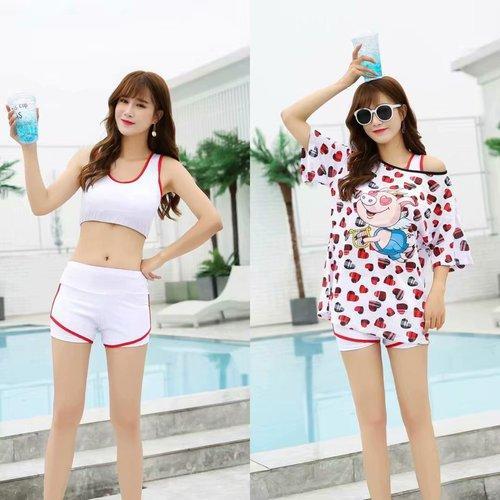 Set Đồ Tắm In Họa Tiết Hoa Thời Trang Quyến Rũ Dành Cho Nữ | BigBuy360 - bigbuy360.vn