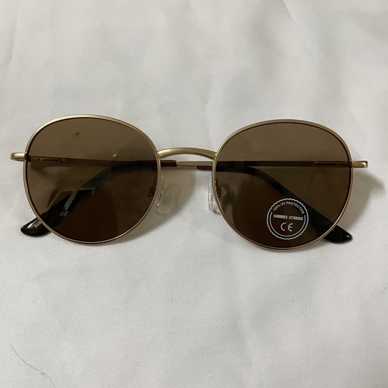 Kính mát Jett Sunnies Studios gọng kim loại chống UV400 thời trang nam nữ có sẵn , chính hãng