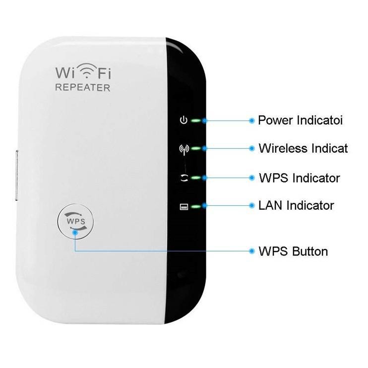 Thiết bị lặp sóng WiFi không dây 300Mbps | BigBuy360 - bigbuy360.vn