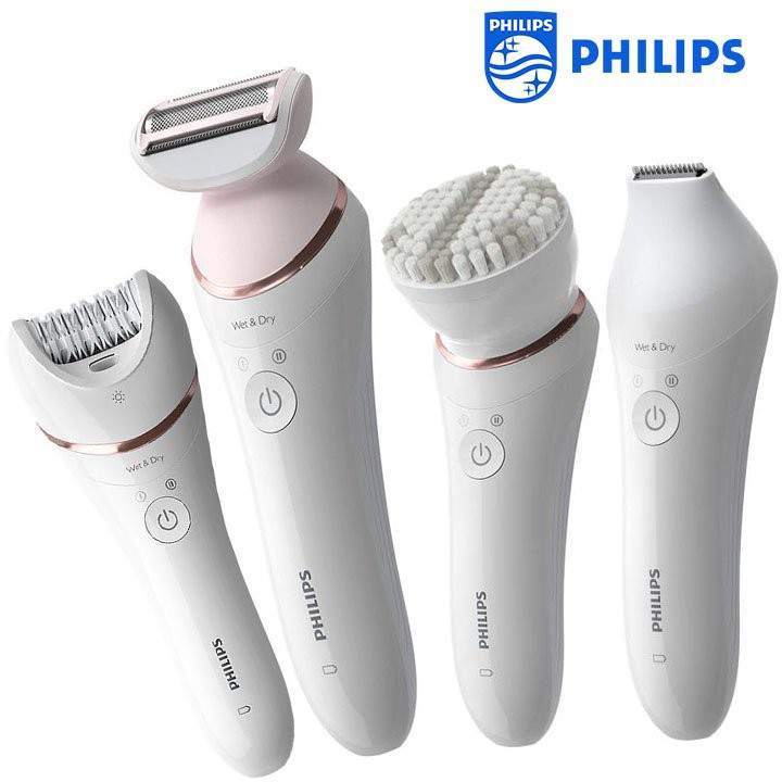 Máy làm đẹp, tẩy lông đa chức năng cho phụ nữ Philips BRE740/10 - HÀNG NHẬP KHẨU BẢO HÀNH 12 THÁNG