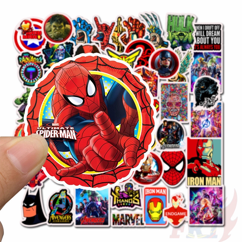 ❉ Marvel &amp; DC - Series 04 Superhero Stickers ❉ 50Pcs/Set Super Hero Waterproof DIY Fashion Decals Doodle Stickers