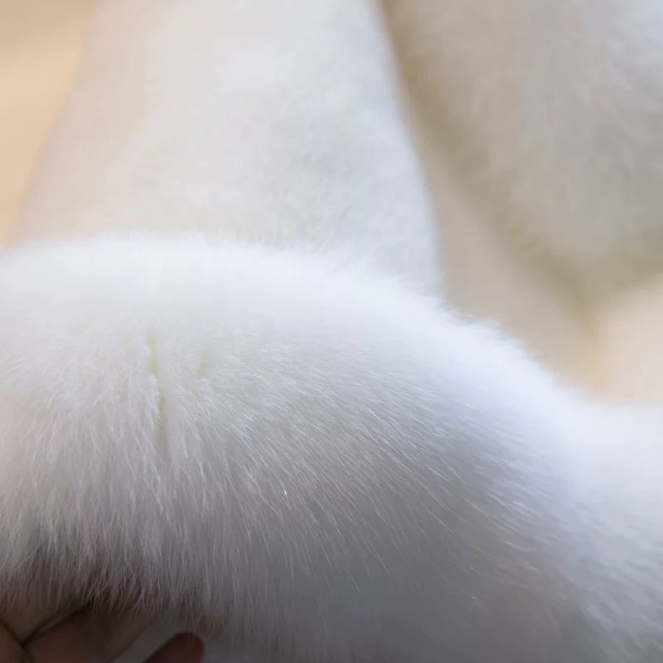 Áo choàng lông chồn dáng ngắn có cổ áo cáo ma3 jia3 hàng nhập khẩu cho nữ
 | BigBuy360 - bigbuy360.vn