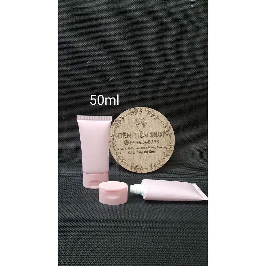 Tuýp nhựa hồng 50ml