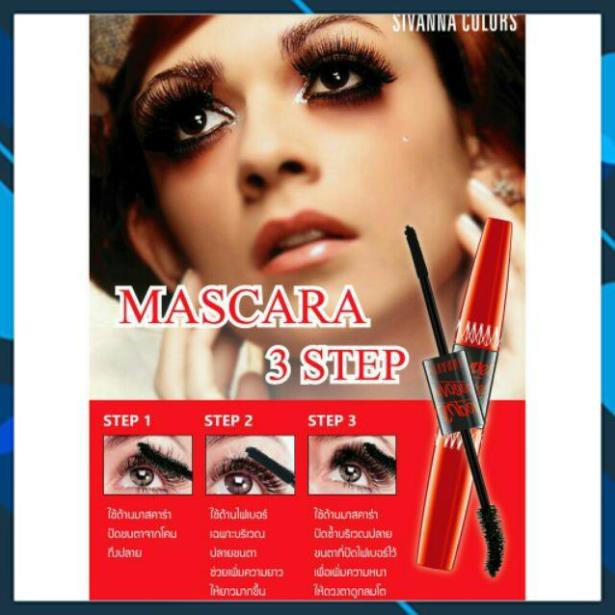 Mỹ Phẩm  MASCARA 5X LONG SIVANNA THÁI LAN