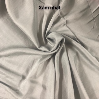 1 mét vải kate mỏng khổ 1m6 6 màu trắng-hồng nhạt - xám đậm-xám nhạt-đỏ đô-xanh navy hàng công ty