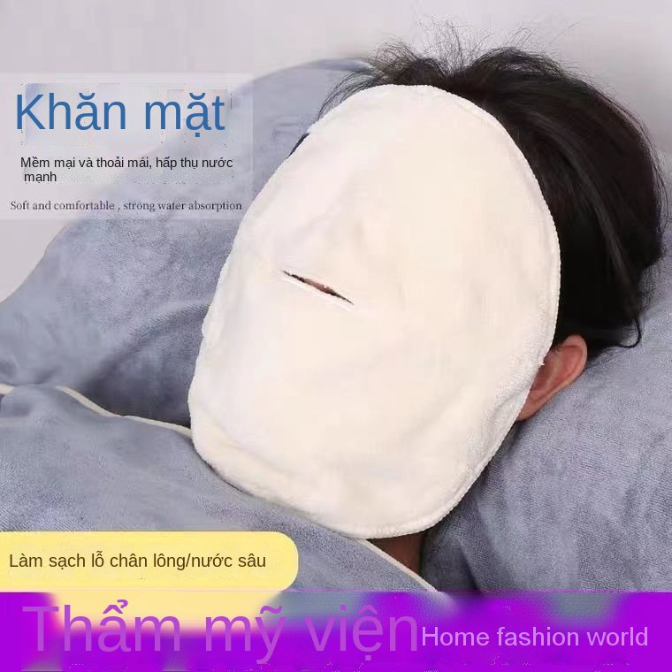 Khăn mặt xông hơi hỗ trợ dưỡng ẩm và cấp nước cho gương