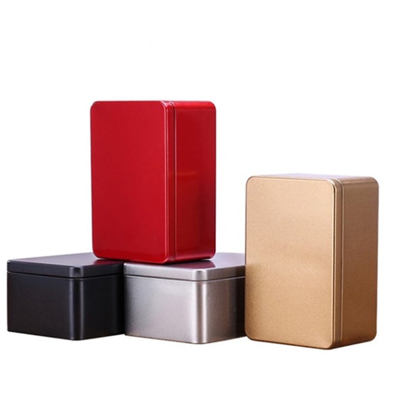 Hộp thiếc đựng trà / kẹo 3 ngăn tiện lợi chất lượng
