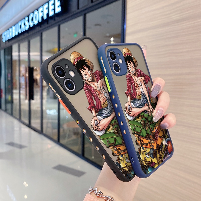 Ốp Điện Thoại Cứng Nhám Trong Suốt In Hình Luffy Cho Realme GT Neo 2 GT2 GT 2 Q5 Pro 5G