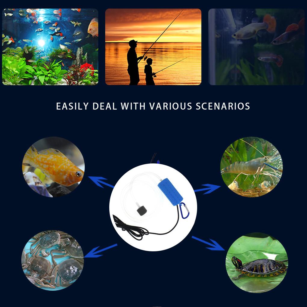 Máy Bơm Oxy Cho Bể Cá Cổng USB