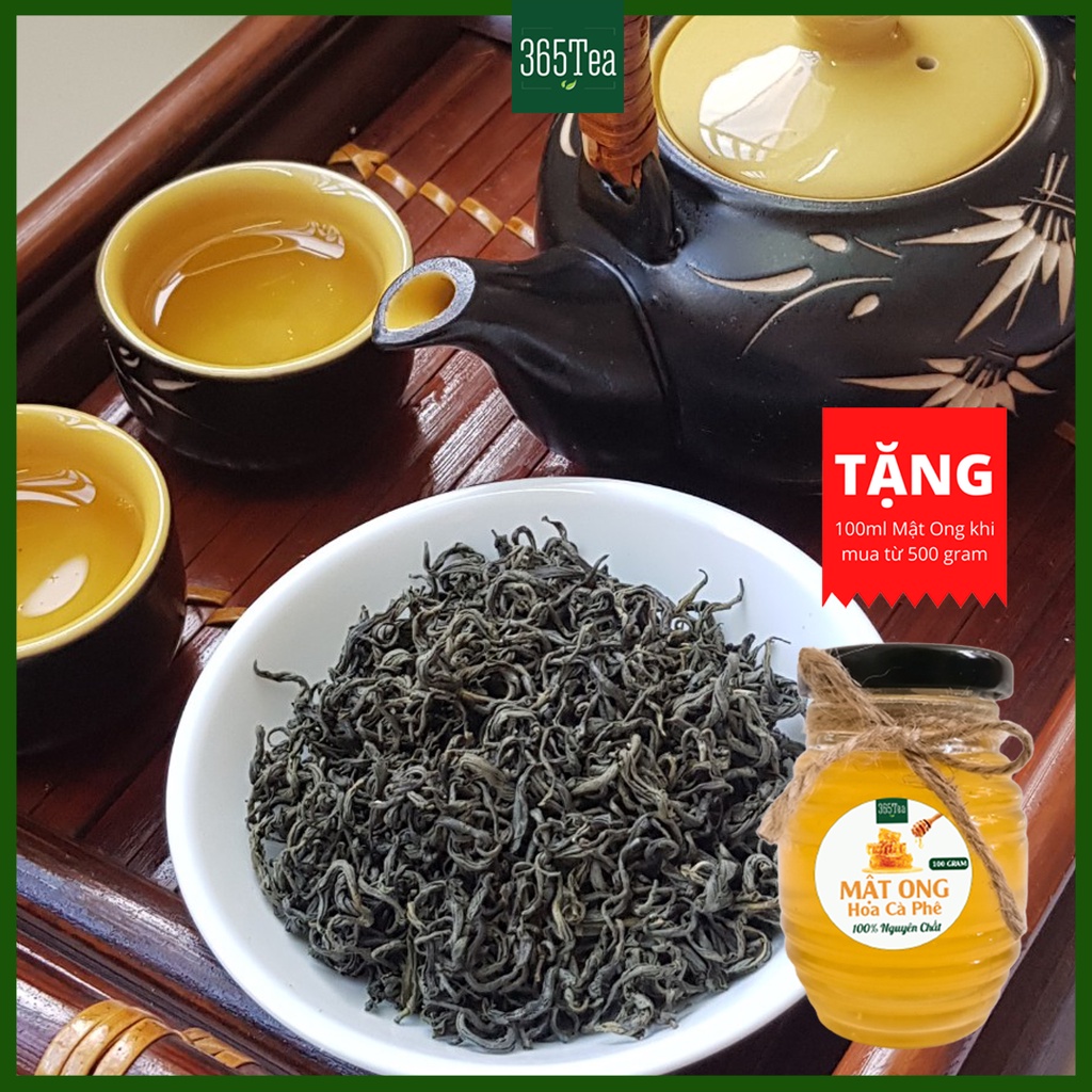 [Thượng Hạng] Trà Nõn Tôm Thái Nguyên 500 Gram - Chè xanh Tân Cương - Chè xanh 365Tea