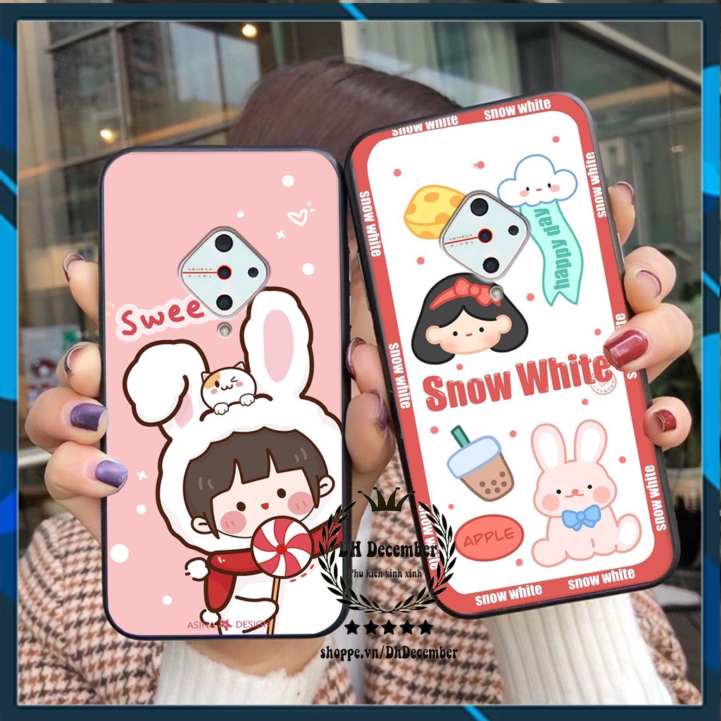 Ốp lưng Vivo S1 PRO in hình 3D lucky, gấu Brick xinh xắn - KHÔNG NÊN BỎ LỠ