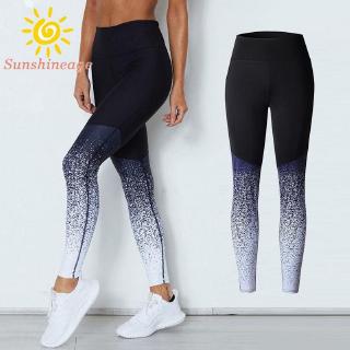Quần Tất Co Giãn Tập Gym In Hình 3d Sáng Tạo