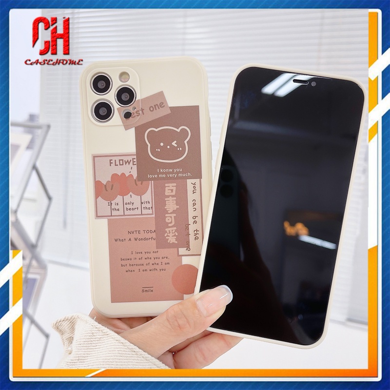 Ốp điện thoại TPU mềm họa tiết gấu cho iPhone 11 PRO MAX 6 7 6S 8 12 Mini 12 Pro Max X SE2020 XR XSMAX 6S+ 7+ 6+ 8+ | BigBuy360 - bigbuy360.vn