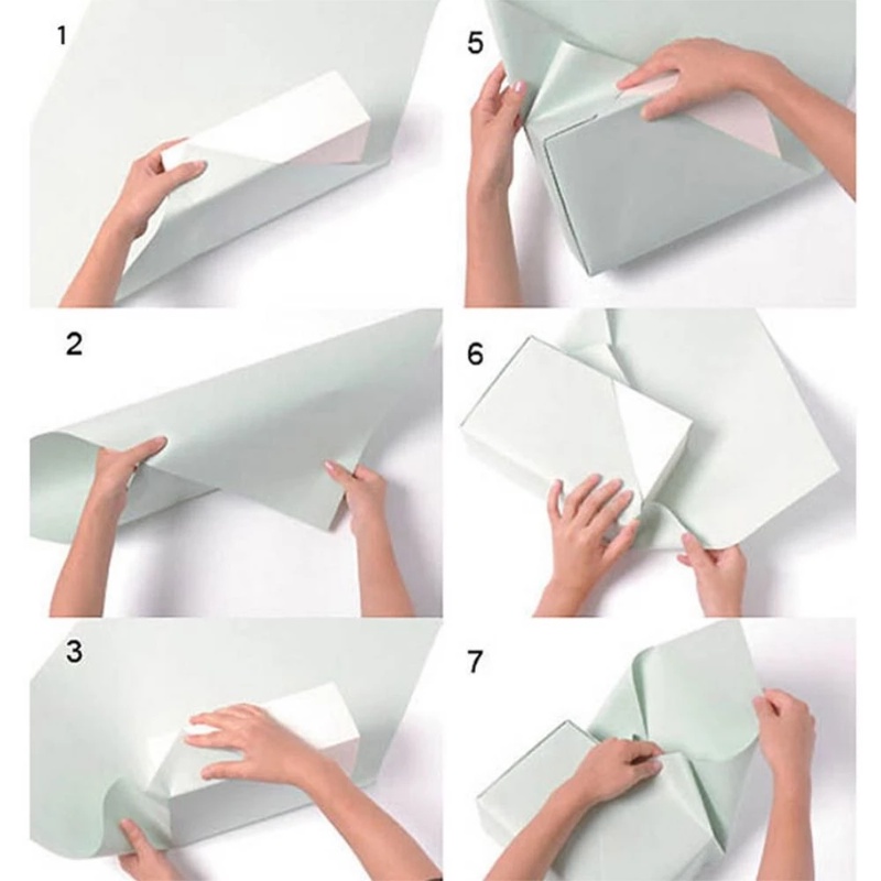 Giấy Gói Quà Giáng Sinh / Tiệc Tùng 8 Kiểu 70X50cm