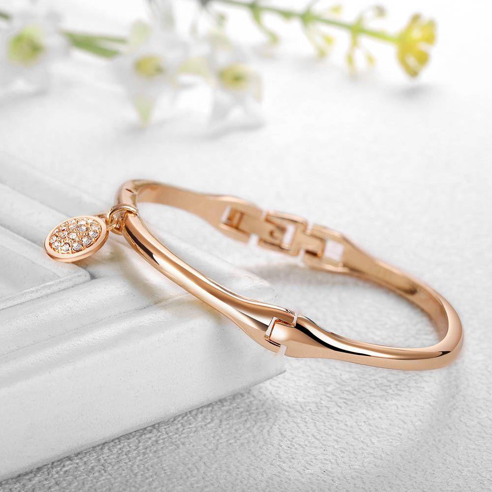 ROSE Đồng Hồ Quartz Nữ Dây Da