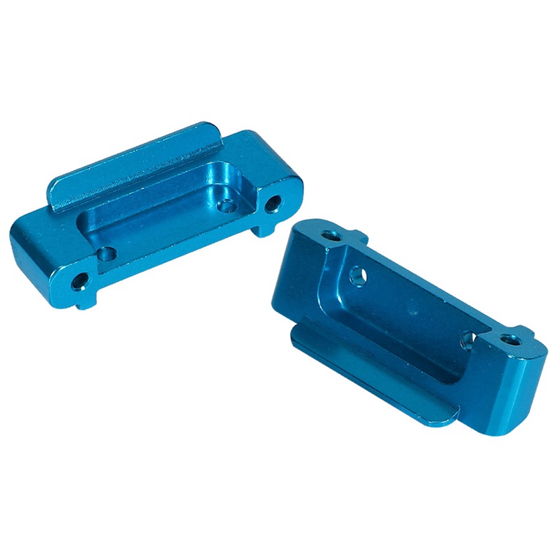 Set 2 Thanh Cản Trước / Sau Màu Xanh Dương Nâng Cấp Cho Xe Hơi Đồ Chơi Wltoys A959-B A969-B A979-B