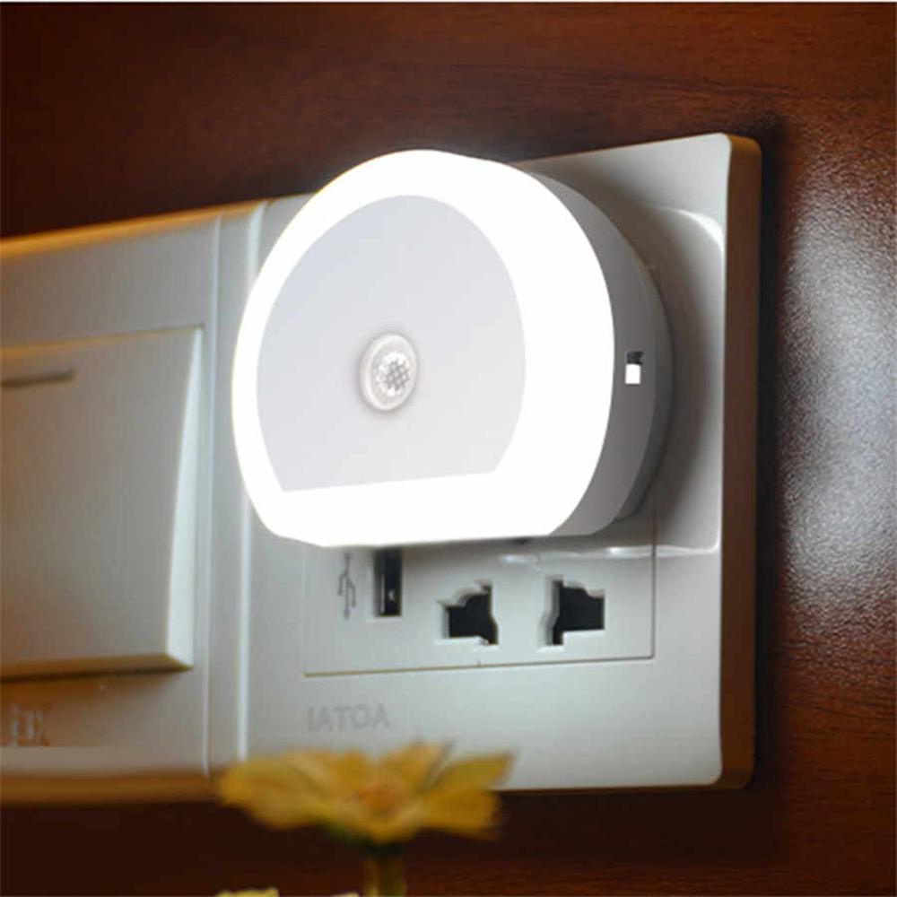 Đèn Led Cảm Biến Hai Cổng Usb Gắn Tường Cho Phòng Ngủ / Phòng Khách # Shopee219