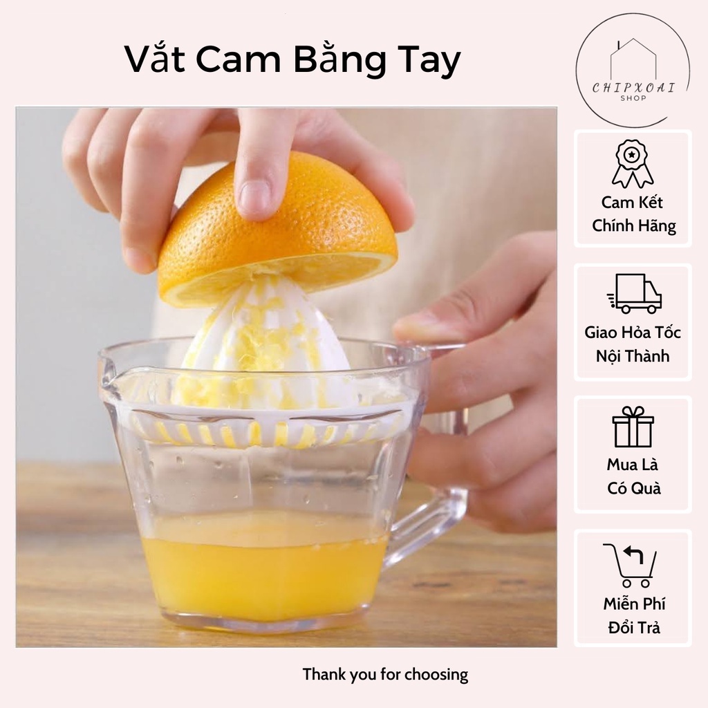 Đồ Vắt Nước Cam 450ml Máy Vắt Cam Bằng Tay Cx12063