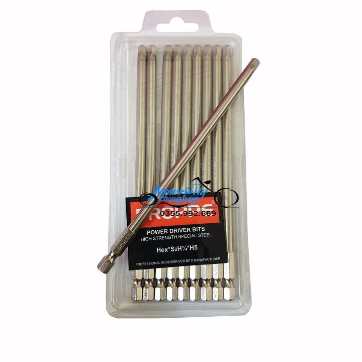 Lục giác H5  dài 150mm hãng BROPPE Cho máy khoan, máy bắn vít