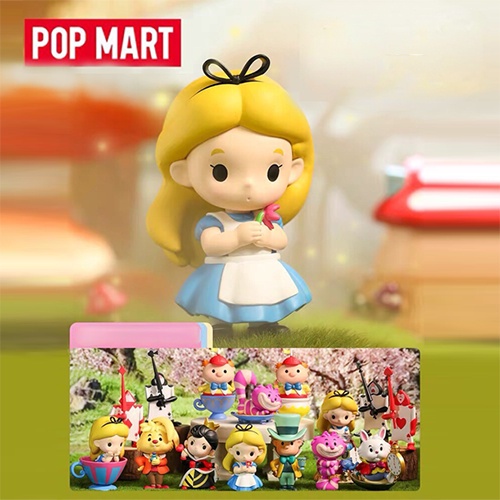 ★Hgtoys★Mô Hình Búp Bê Popmart Alice Wonderland Series Mystery Trang Trí
