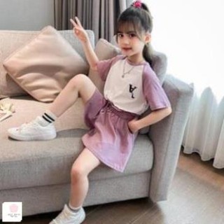 [SẴN, SHIP 24H]  Đồ bộ cotton cho bé gái (3 - 12 tuổi☑️ quần áo, set bé gái size đại 25kg, 30kg, 35kg, 40kg, 45kg